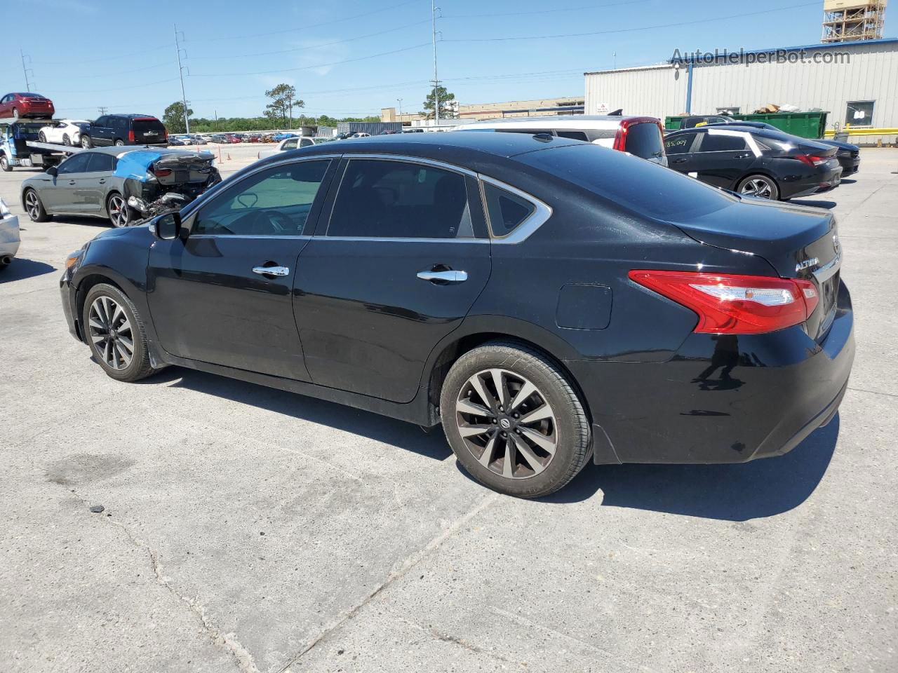 2017 Nissan Altima 2.5 Black vin: 1N4AL3APXHC489306