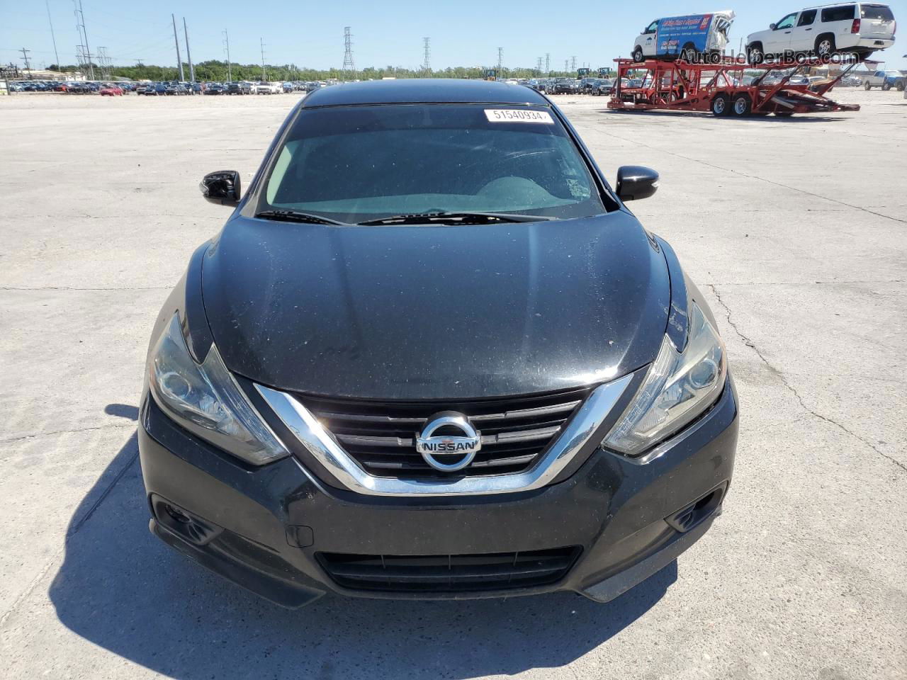 2017 Nissan Altima 2.5 Black vin: 1N4AL3APXHC489306