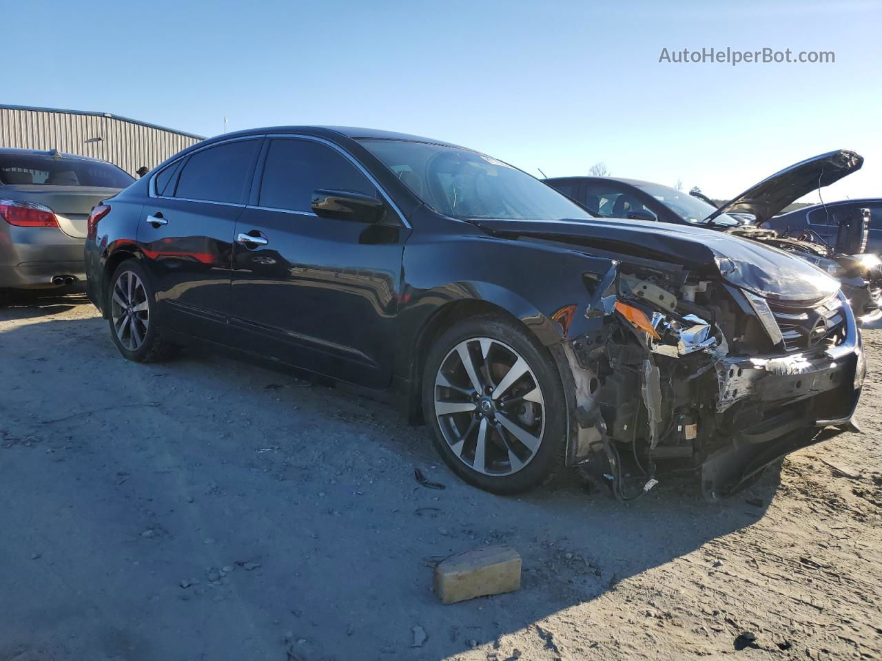 2017 Nissan Altima 2.5 Gray vin: 1N4AL3APXHC490326