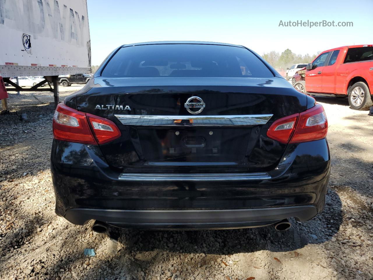 2017 Nissan Altima 2.5 Black vin: 1N4AL3APXHN307477