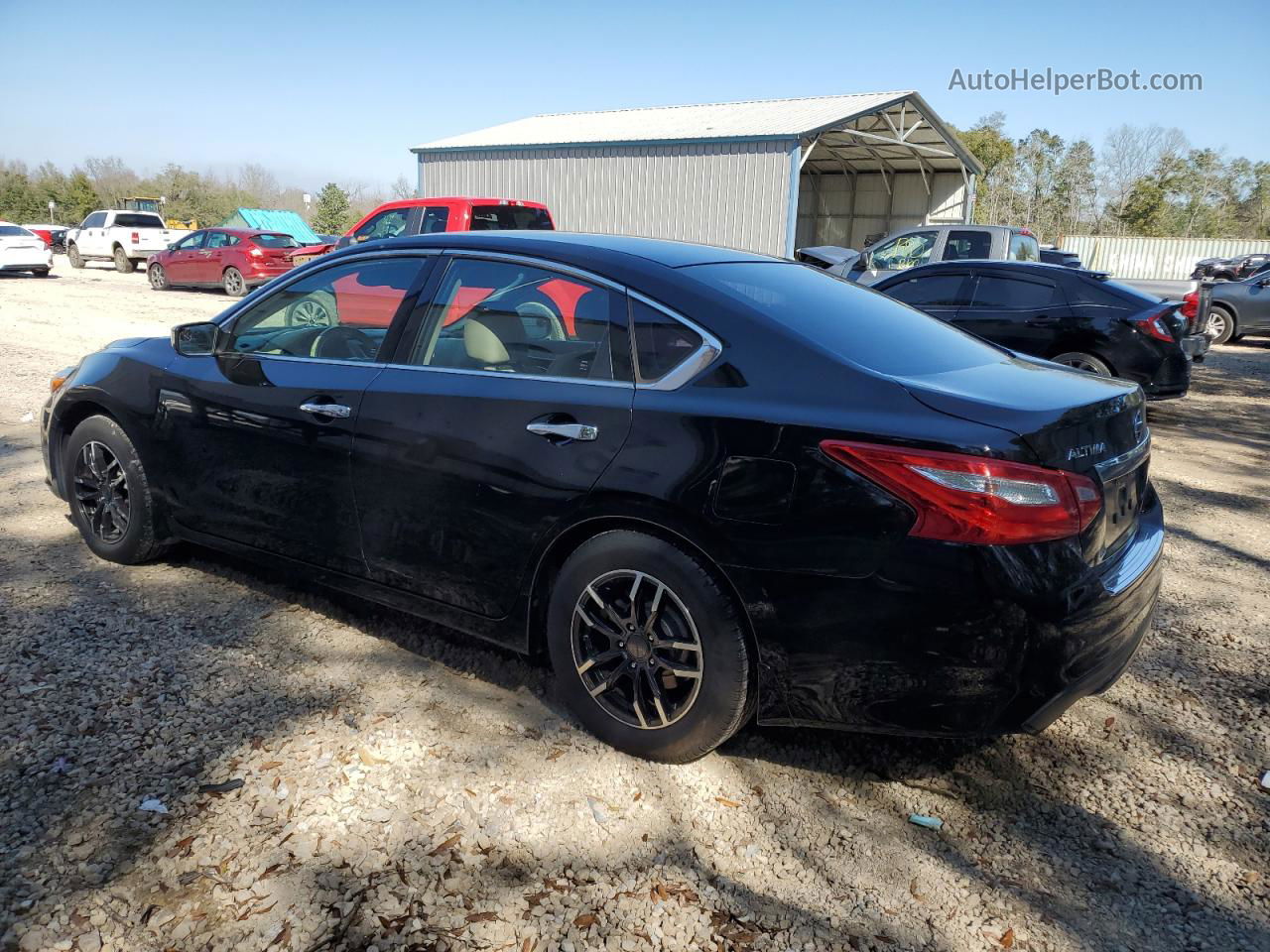 2017 Nissan Altima 2.5 Black vin: 1N4AL3APXHN307477