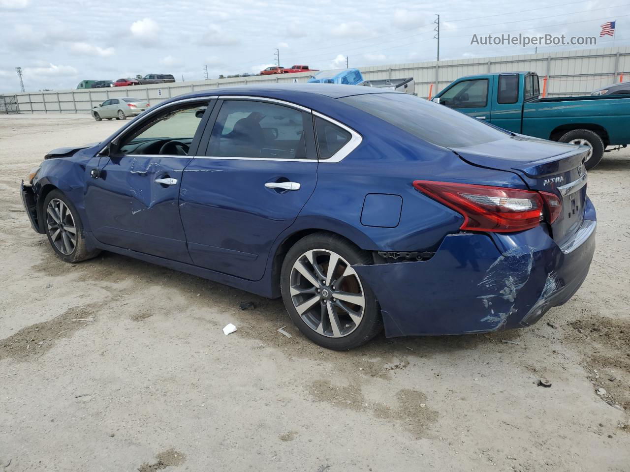 2017 Nissan Altima 2.5 Blue vin: 1N4AL3APXHN318558