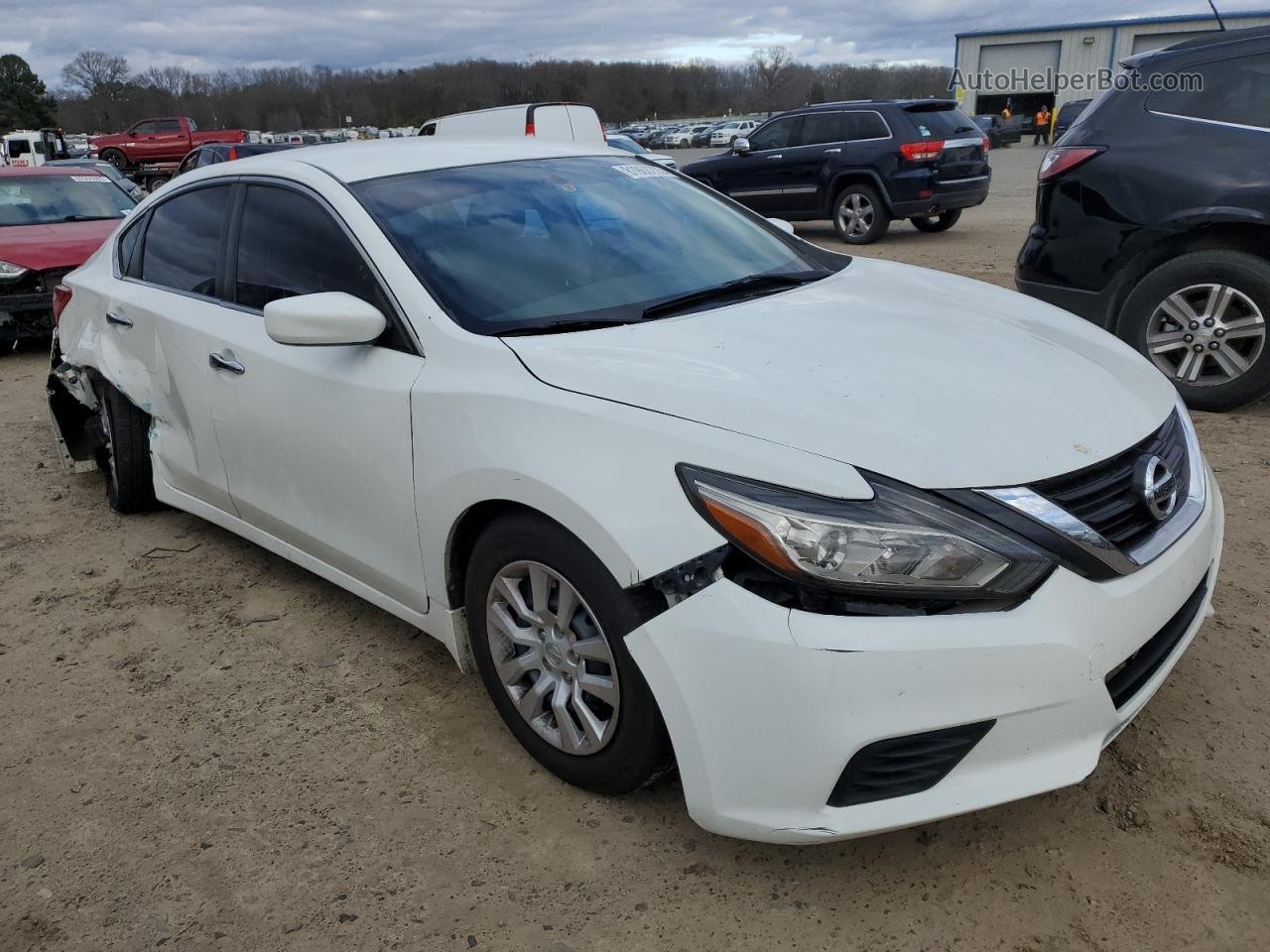 2017 Nissan Altima 2.5 White vin: 1N4AL3APXHN346392