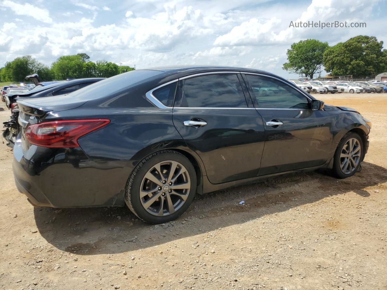 2017 Nissan Altima 2.5 Black vin: 1N4AL3APXHN352399