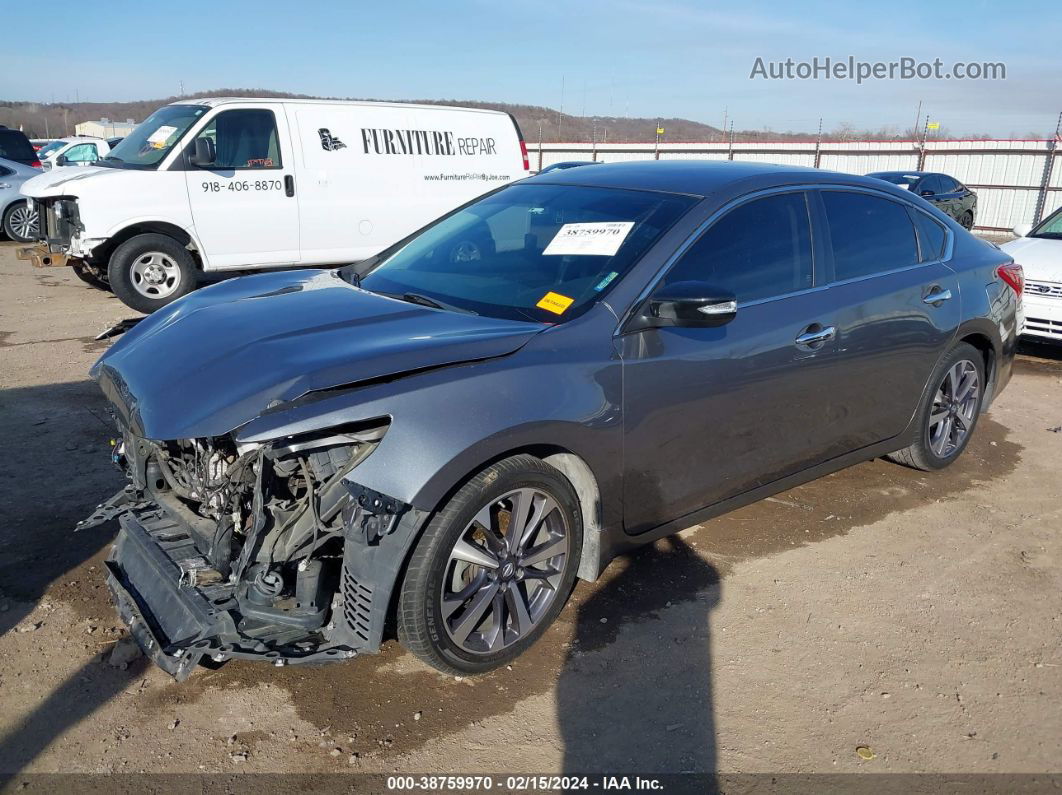 2017 Nissan Altima 2.5 Sr Gray vin: 1N4AL3APXHN353844