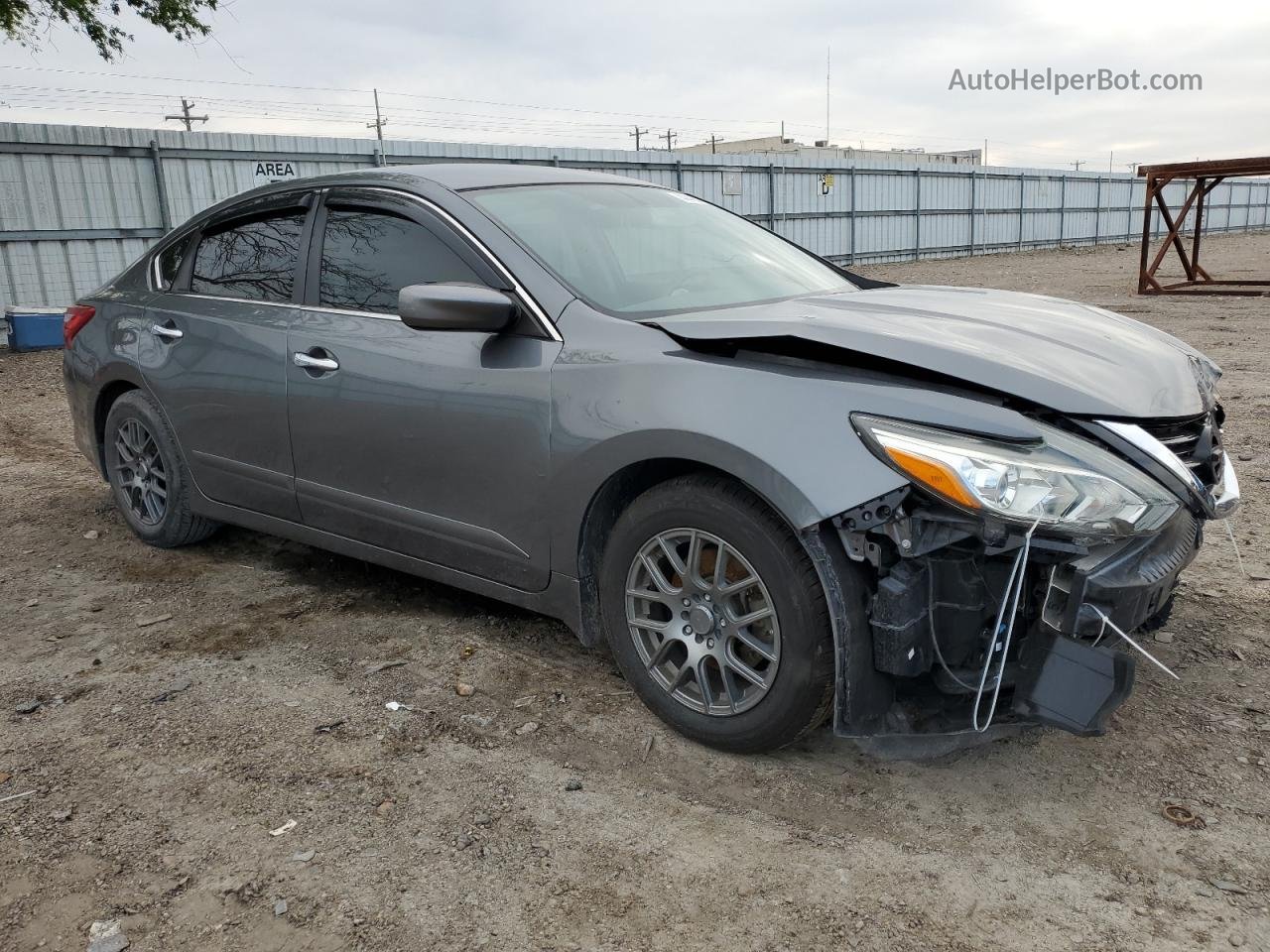 2017 Nissan Altima 2.5 Серый vin: 1N4AL3APXHN361961