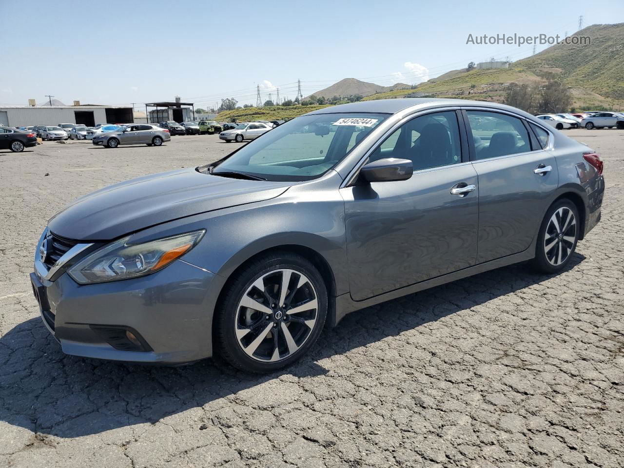 2018 Nissan Altima 2.5 Угольный vin: 1N4AL3APXJC114781