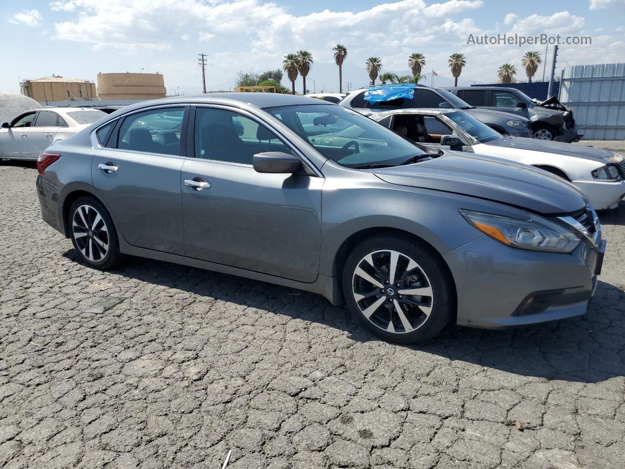 2018 Nissan Altima 2.5 Угольный vin: 1N4AL3APXJC114781