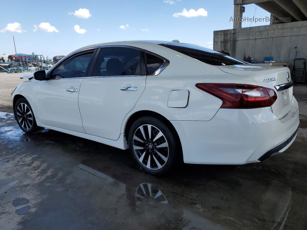 2018 Nissan Altima 2.5 Белый vin: 1N4AL3APXJC128745