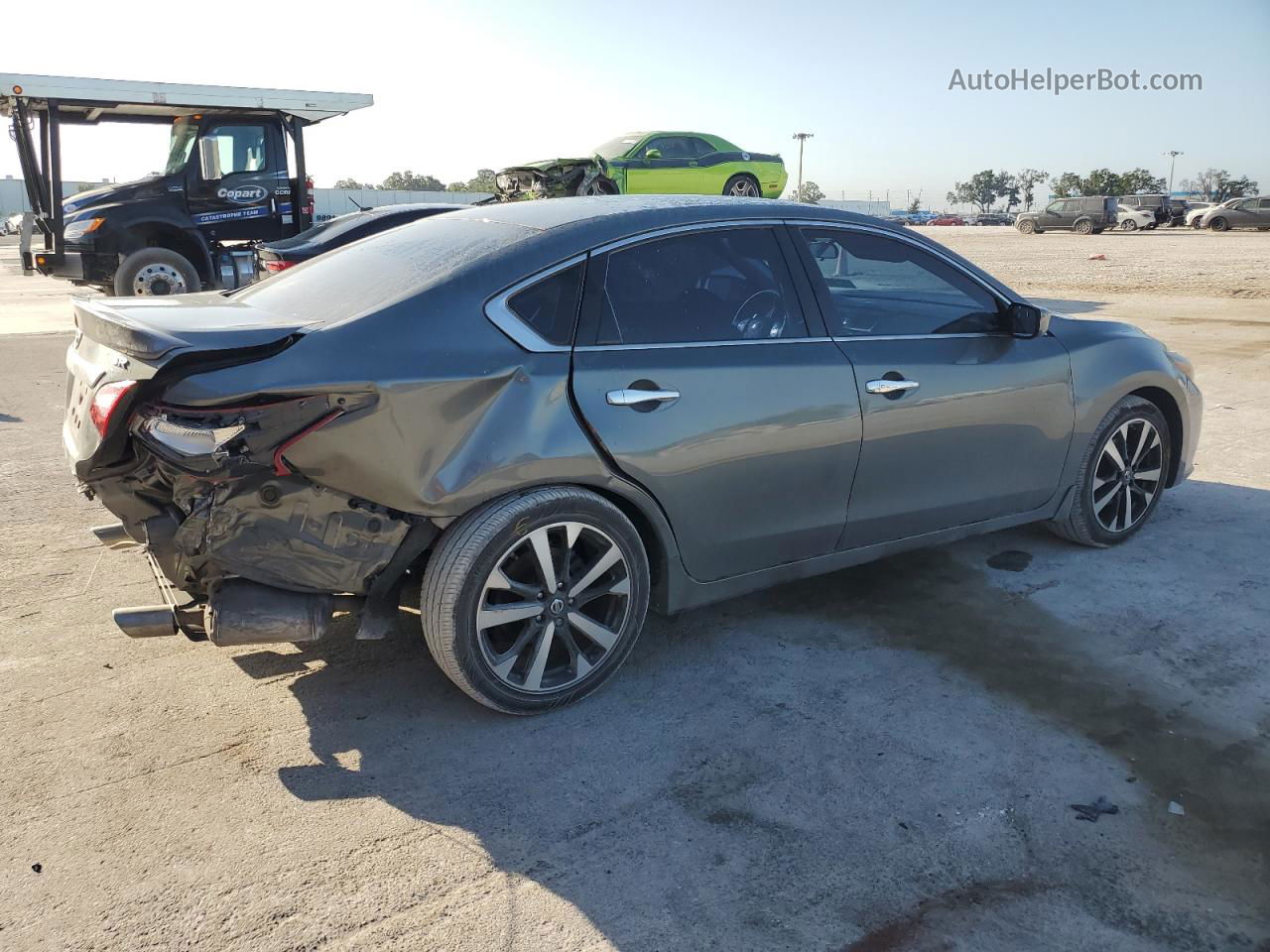 2018 Nissan Altima 2.5 Gray vin: 1N4AL3APXJC132066