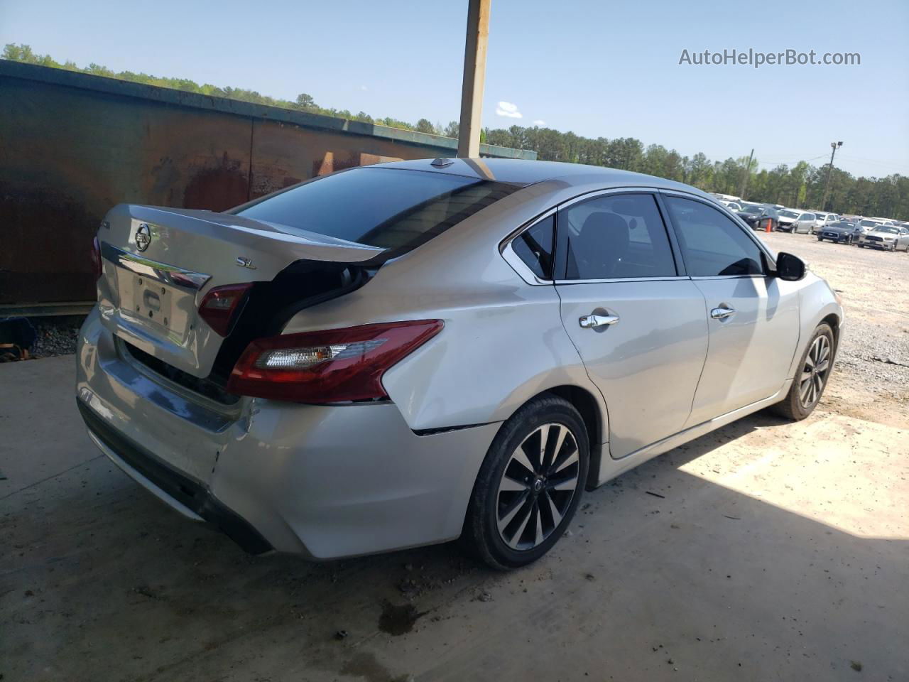 2018 Nissan Altima 2.5 Silver vin: 1N4AL3APXJC167805