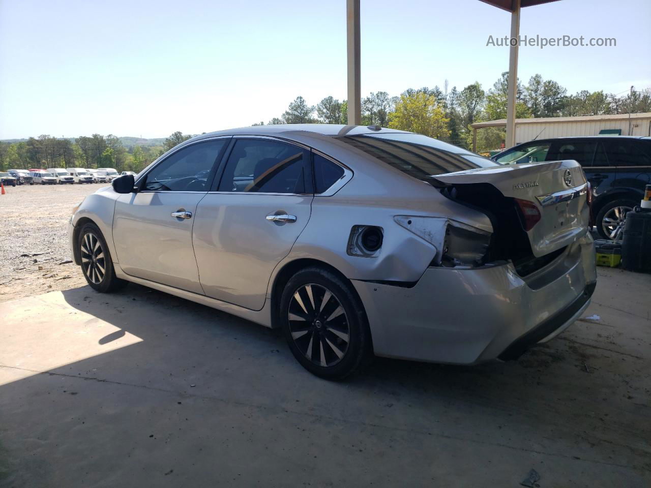 2018 Nissan Altima 2.5 Silver vin: 1N4AL3APXJC167805