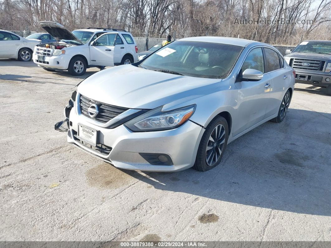 2018 Nissan Altima 2.5 Sl Серебряный vin: 1N4AL3APXJC180778