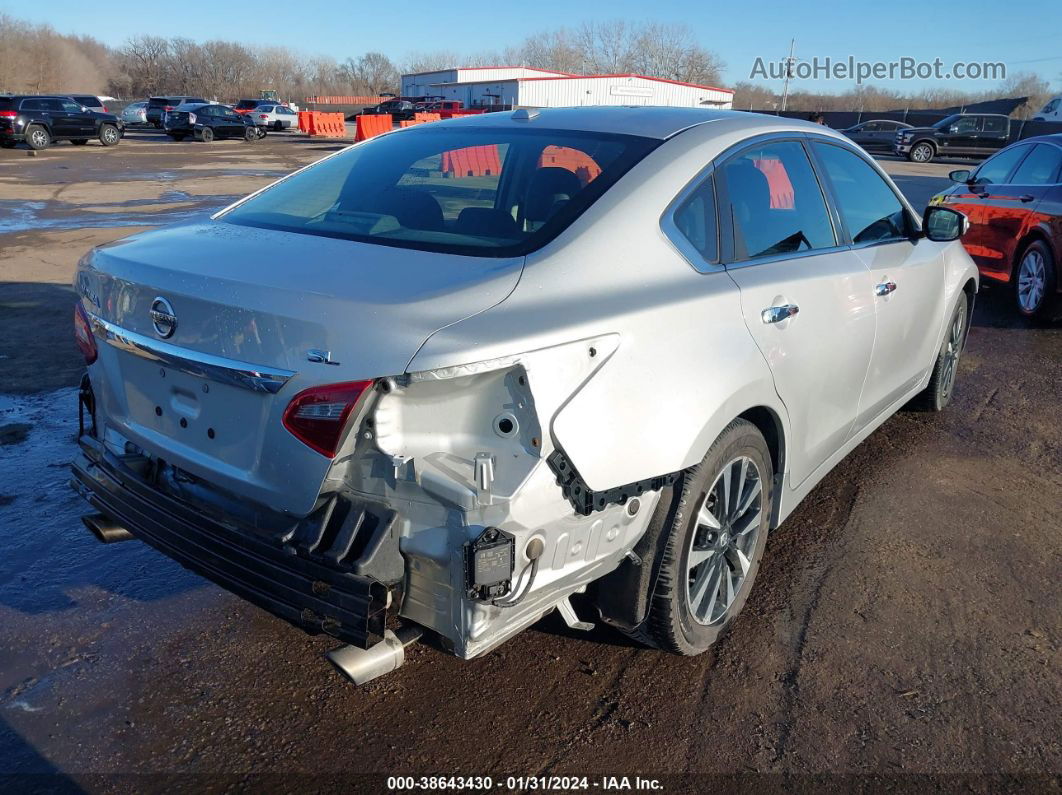 2018 Nissan Altima 2.5 Sl Silver vin: 1N4AL3APXJC196060