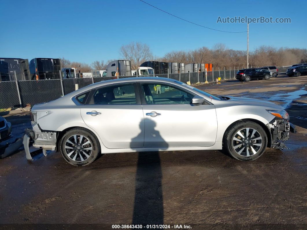 2018 Nissan Altima 2.5 Sl Silver vin: 1N4AL3APXJC196060