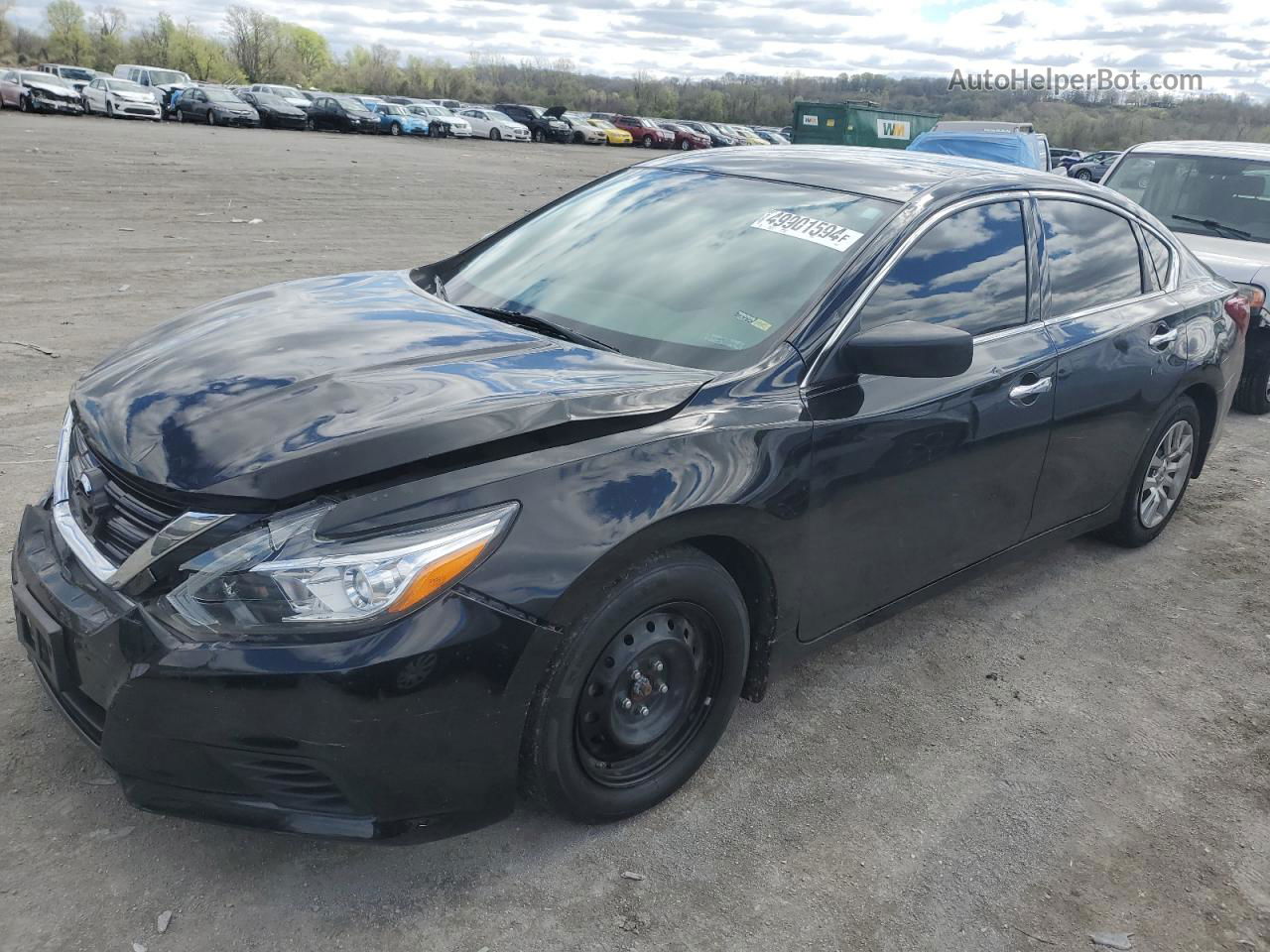 2018 Nissan Altima 2.5 Black vin: 1N4AL3APXJC229350