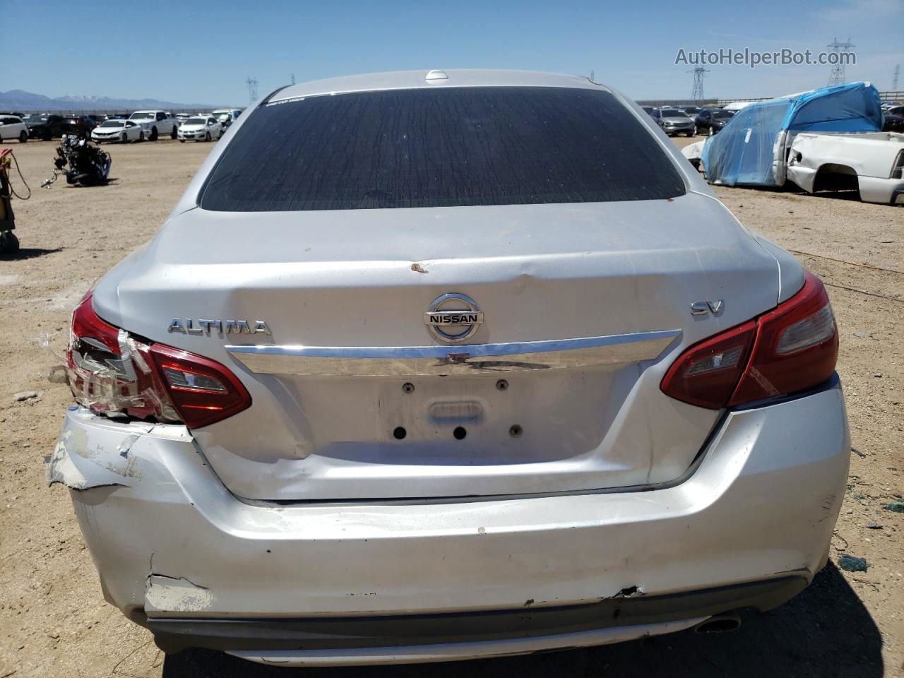 2018 Nissan Altima 2.5 Silver vin: 1N4AL3APXJC235469