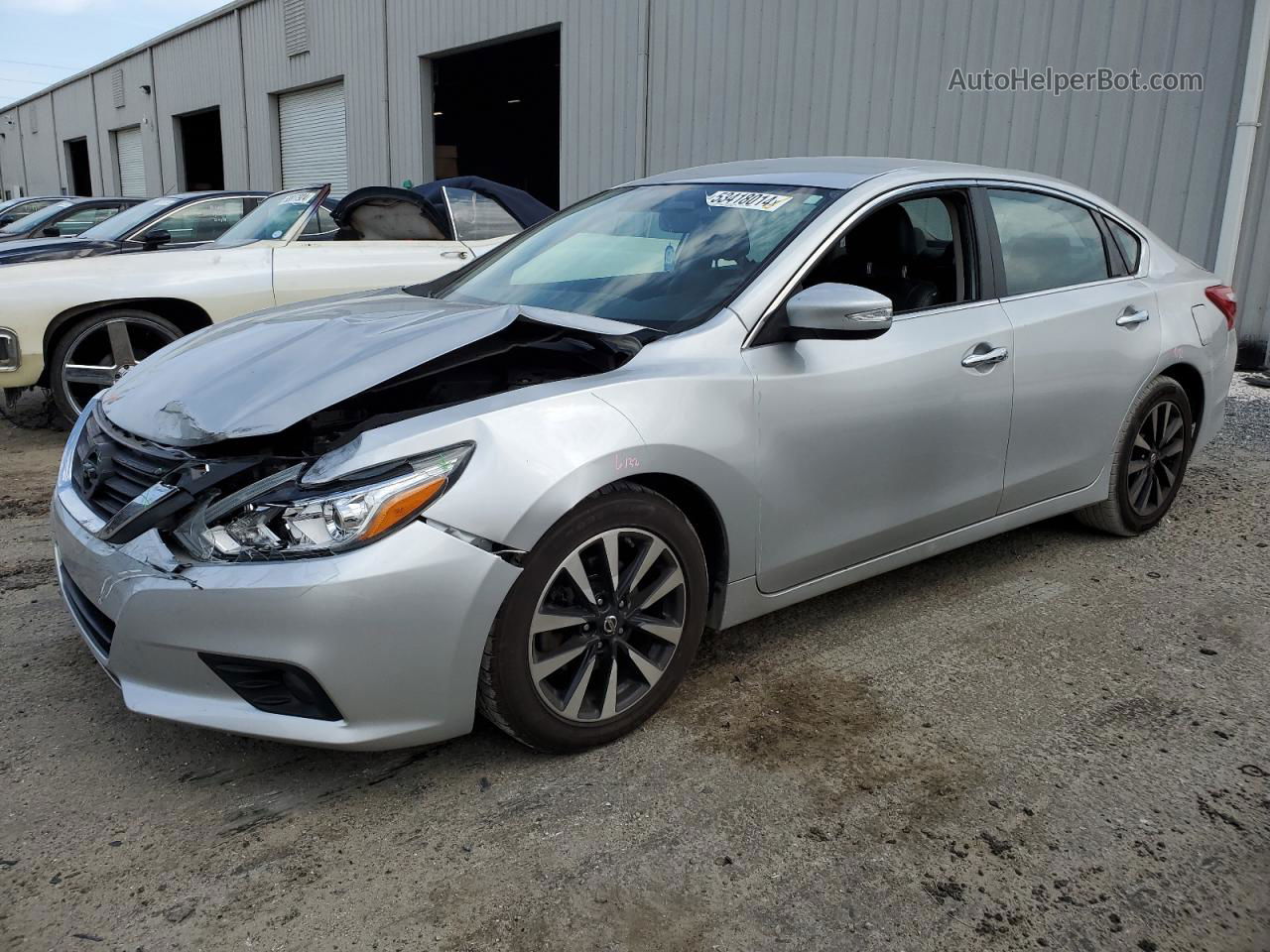 2018 Nissan Altima 2.5 Silver vin: 1N4AL3APXJC236993