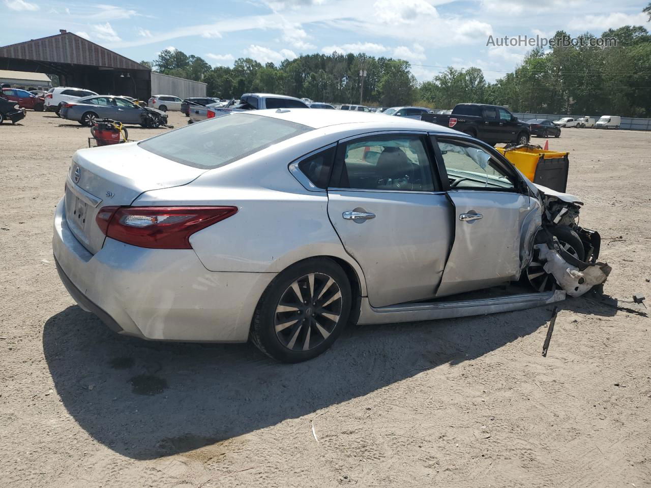 2018 Nissan Altima 2.5 Silver vin: 1N4AL3APXJC251140