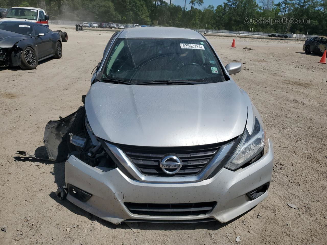 2018 Nissan Altima 2.5 Silver vin: 1N4AL3APXJC251140