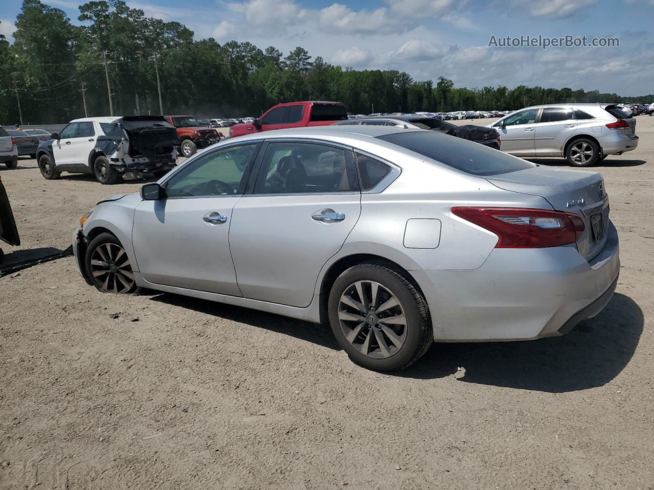 2018 Nissan Altima 2.5 Silver vin: 1N4AL3APXJC251140