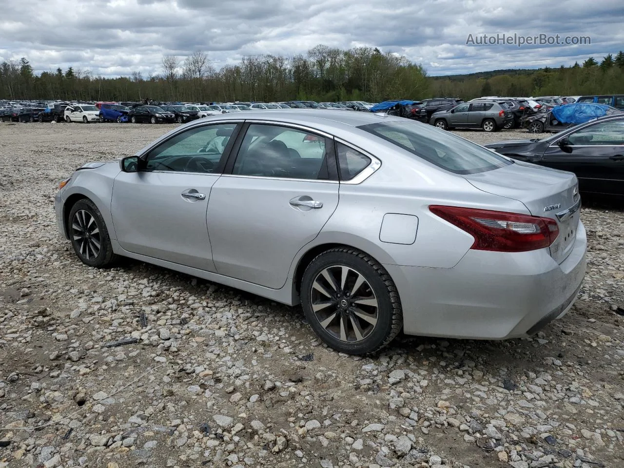 2018 Nissan Altima 2.5 Silver vin: 1N4AL3APXJC266589