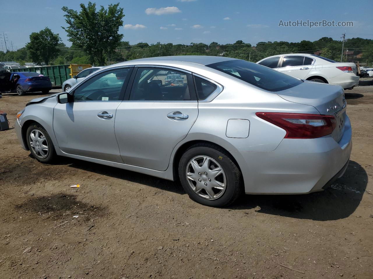 2018 Nissan Altima 2.5 Silver vin: 1N4AL3APXJC480319