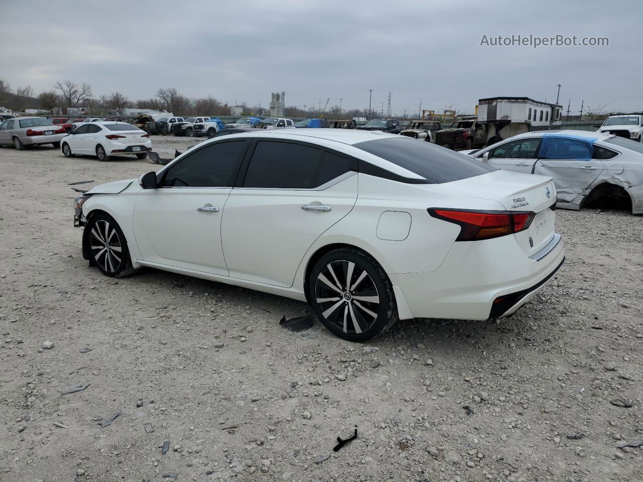 2020 Nissan Altima Platinum White vin: 1N4AL4FV6LC153349