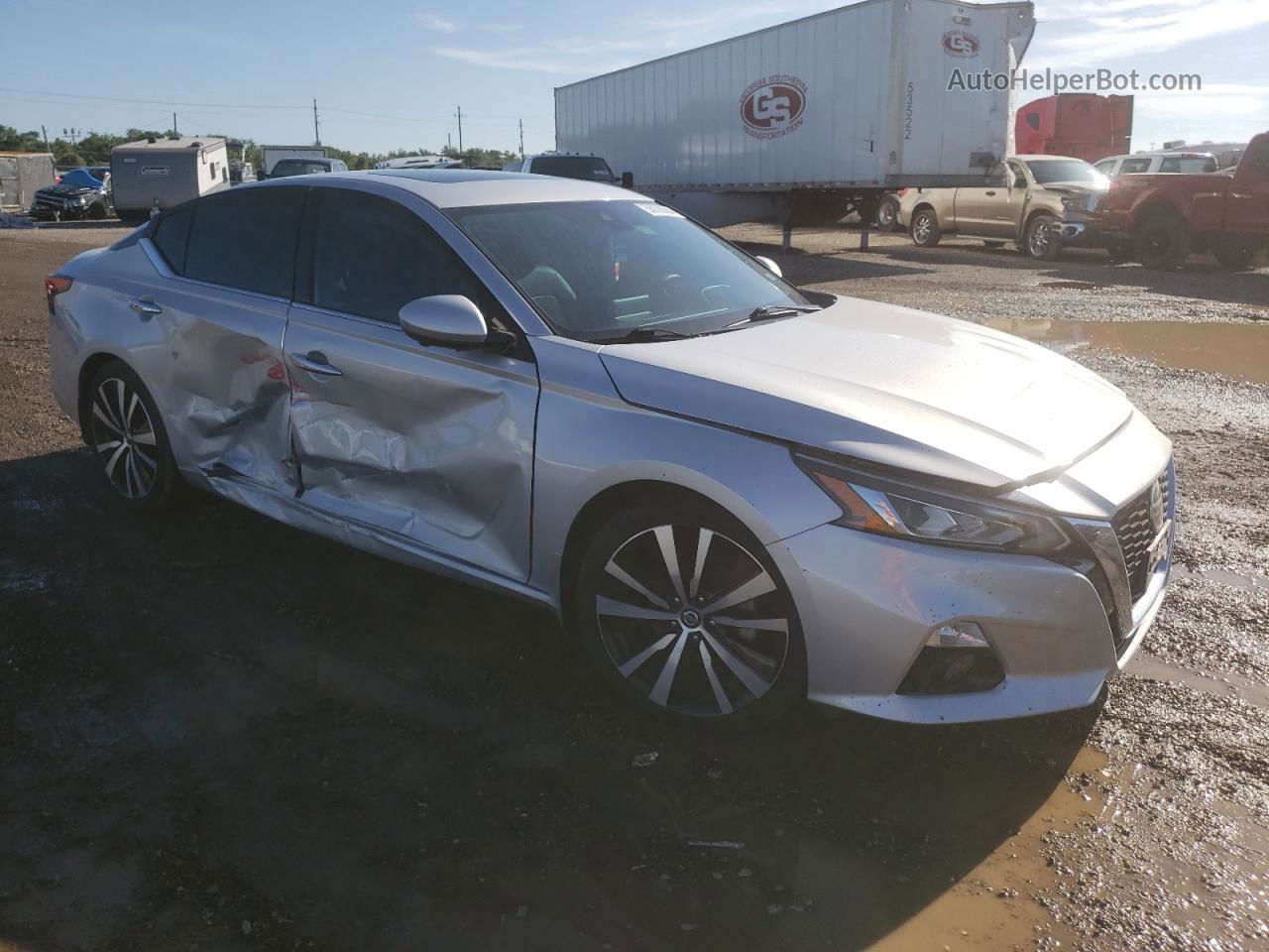 2020 Nissan Altima Platinum Silver vin: 1N4AL4FV7LC156566