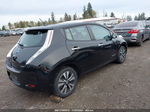 2015 Nissan Leaf Sl Black vin: 1N4AZ0CP0FC306230