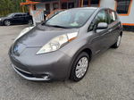 2015 Nissan Leaf S Silver vin: 1N4AZ0CP0FC317776