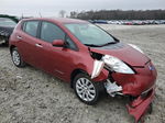 2015 Nissan Leaf S Red vin: 1N4AZ0CP0FC325831