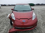 2015 Nissan Leaf S Red vin: 1N4AZ0CP0FC325831