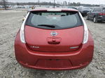 2015 Nissan Leaf S Red vin: 1N4AZ0CP0FC325831