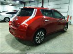 2015 Nissan Leaf Sl Red vin: 1N4AZ0CP0FC330365