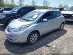 2015 Nissan Leaf S Silver vin: 1N4AZ0CP0FC333170