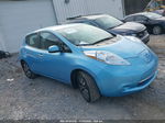 2015 Nissan Leaf S/sv/sl Синий vin: 1N4AZ0CP0FC333766