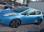 2015 Nissan Leaf S/sv/sl Blue vin: 1N4AZ0CP0FC333766