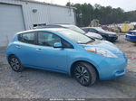 2015 Nissan Leaf S/sv/sl Синий vin: 1N4AZ0CP0FC333766