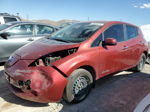 2015 Nissan Leaf S Red vin: 1N4AZ0CP1FC302896