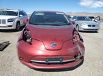 2015 Nissan Leaf S Red vin: 1N4AZ0CP1FC302896