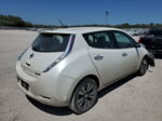 2015 Nissan Leaf S Белый vin: 1N4AZ0CP1FC304616