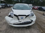 2015 Nissan Leaf S White vin: 1N4AZ0CP1FC308830