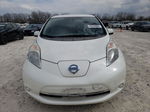 2015 Nissan Leaf S White vin: 1N4AZ0CP1FC309248