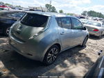 2015 Nissan Leaf Sv Silver vin: 1N4AZ0CP1FC314594