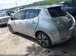 2015 Nissan Leaf Sv Silver vin: 1N4AZ0CP1FC314594