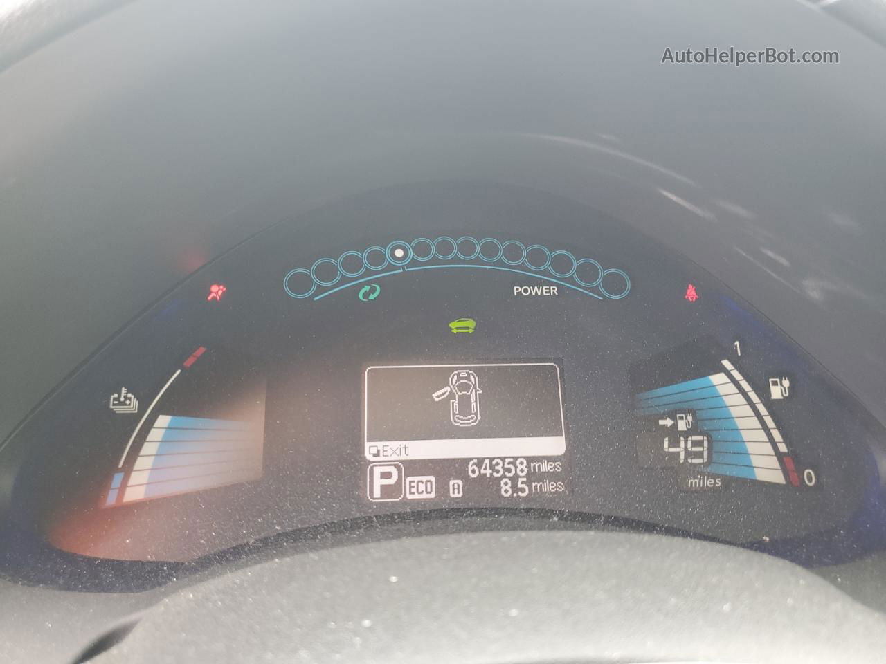 2015 Nissan Leaf S Серебряный vin: 1N4AZ0CP1FC315812