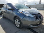 2015 Nissan Leaf S Gray vin: 1N4AZ0CP1FC318399