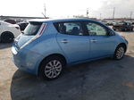 2015 Nissan Leaf S Синий vin: 1N4AZ0CP1FC320508