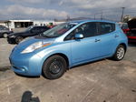 2015 Nissan Leaf S Синий vin: 1N4AZ0CP1FC320508